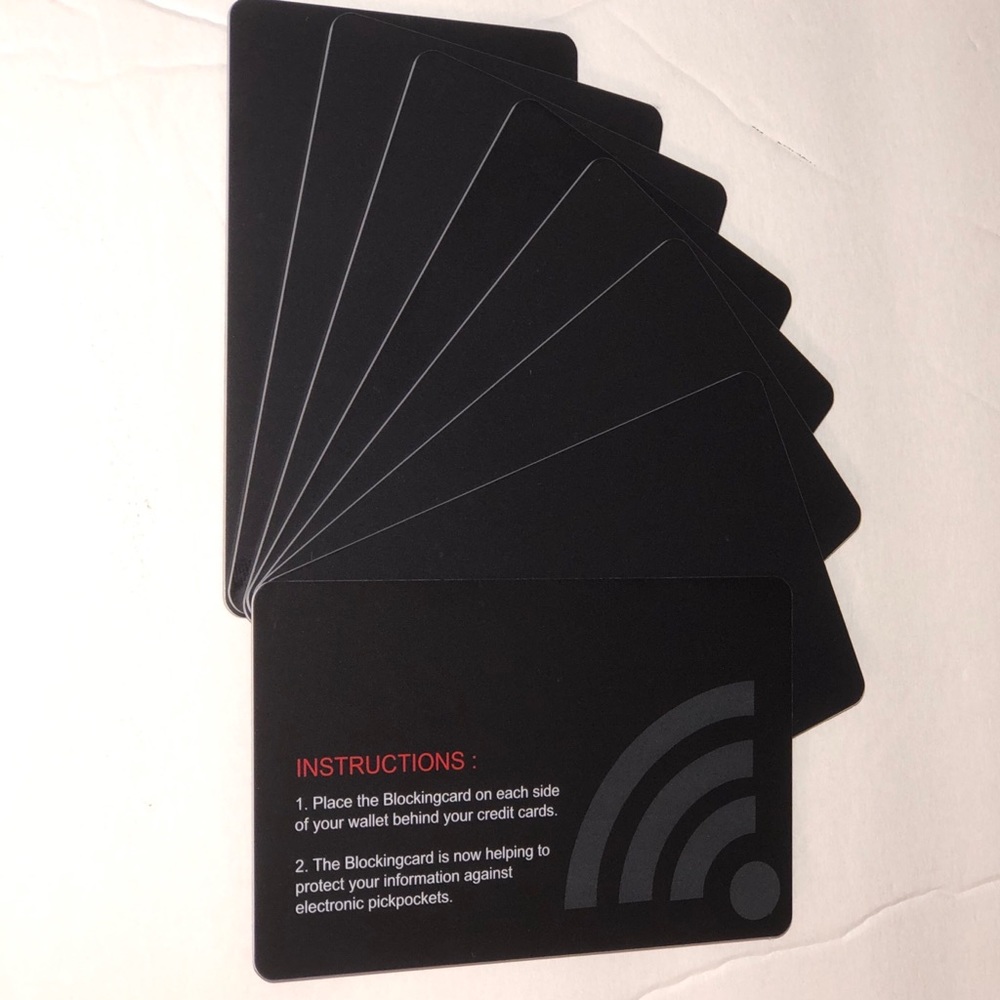 RFID Blocking cards